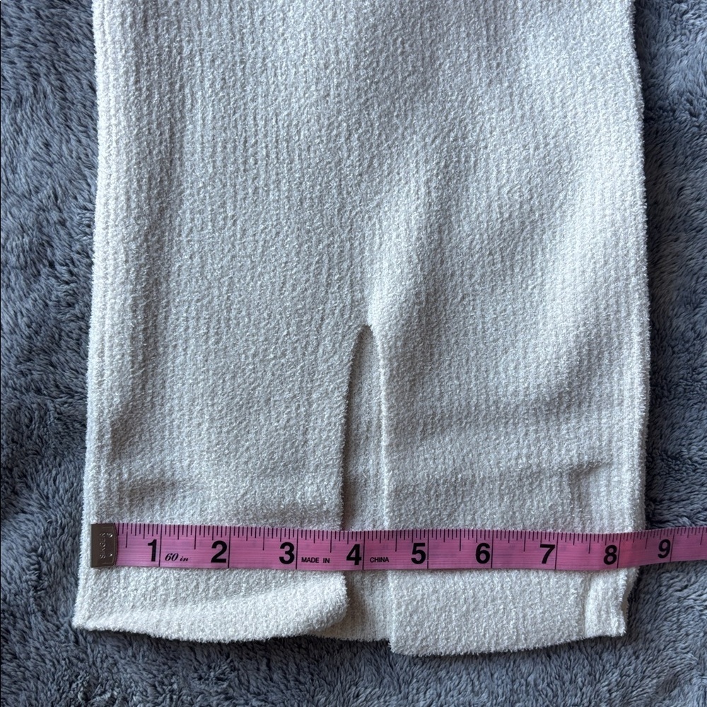 Barefoot Dreams Slim Slit Rib Pajama Pants in Almond Size X-Large NWT - Picture 10 of 10
